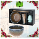Juego para  Matcha FUJI, bowl 400 ml