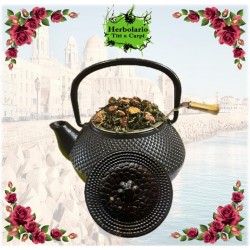 Té sueños gaditanos-Té champán con fresas