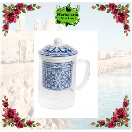 TAZA AZULEJOS 2   300ML