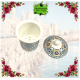 TAZA AZULEJOS NARANJA 300ML