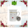 TAZA PRINCESS BLANCO 280ML