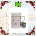 TAZA PRINCESS ROSA 280ML