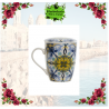 TAZA AZUL-AMARILLO 380ML