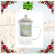 TAZA FESTIN AZUL 300 ML