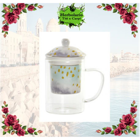 TAZA FESTIN AZUL 300 ML