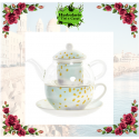 TAZA -TETERA FESTIN AZUL 250ML