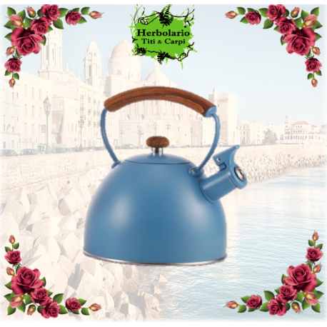 HERVIDOR INOX AZUL