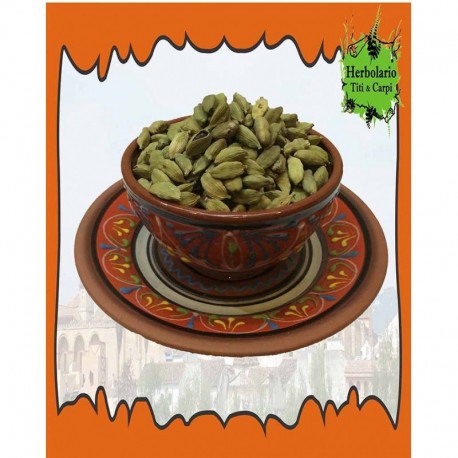 semillas cardamomo verde