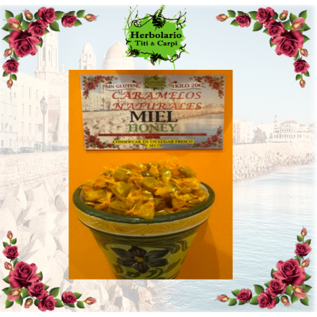caramelos naturales miel