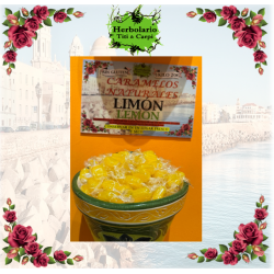 caramelos naturales con limón