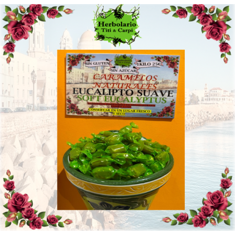 caramelos naturales ecualipto suave  (sin azucar)
