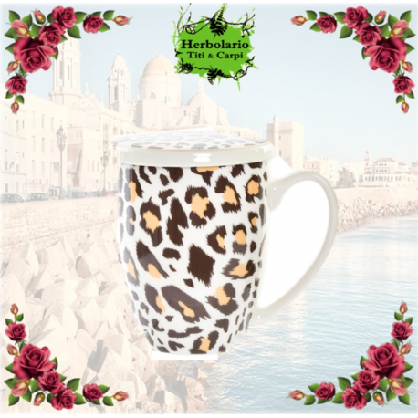 TAZA LEOPARDO 380ML