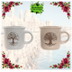 MUG PORCELANA ARBOL DE LA VIDA 120ML